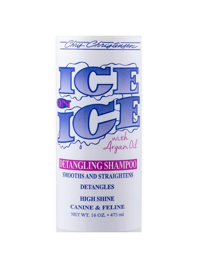 Chris Christensen Ice On Ice Strengthening Dog Shampoo, Groom Like Professional, Revives Dry, Damaged Coats & Strands, All Coat Types Made In Usa 16Oz - Image 3