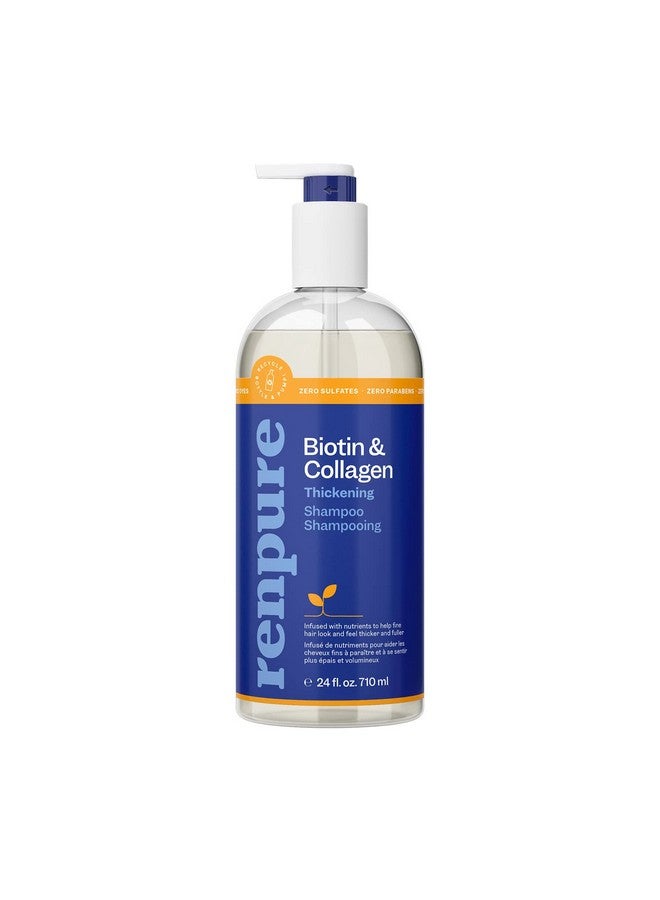 Renpure Biotin and Collagen Thickening Shampoo, 24oz