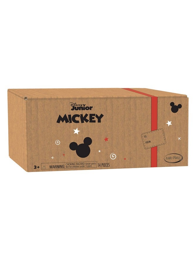 MICKEY MOUSE مجموعة شخصيات التخييم المكونة من 14 قطعة من ديزني جونيور ميكي ماوس فانهوس، ألعاب ما قبل المدرسة، ألعاب أطفال مرخصة رسميًا للأعمار من 3 سنوات فما فوق، حصرية على أمازون - Image 5