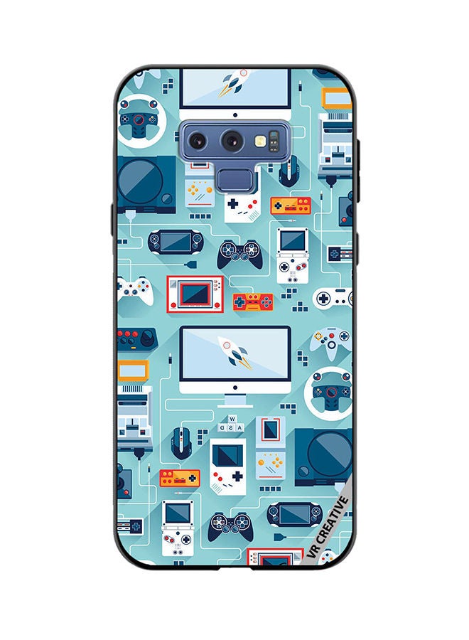 VR CREATIVE Protective Case Cover For Samsung Galaxy Note 9 Ps 5 Remote Controls Design Multicolour - Image 1