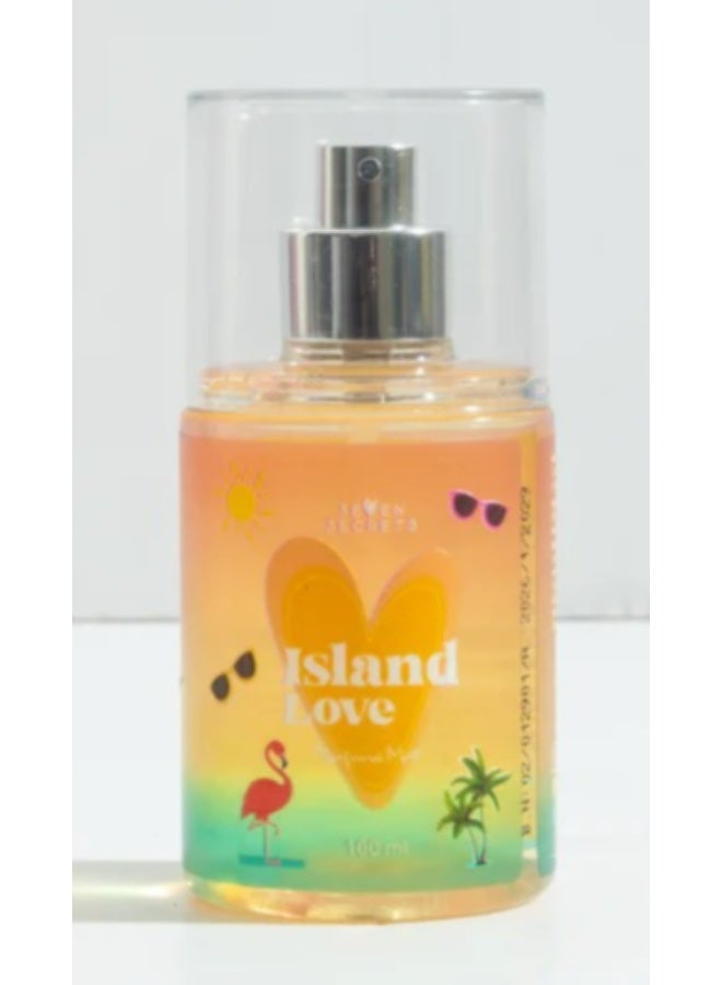 معطر جسم صغير برائحة آيلاند لوف