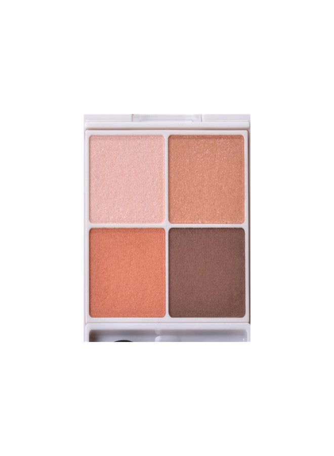 كان ميك لوحة ظلال العيون CANMAKE Silky Souffle Eyes ذات 4 ألوان 0.16 أونصة (4.8 غرام) (07 نكتارين برتقالي) - Image 5
