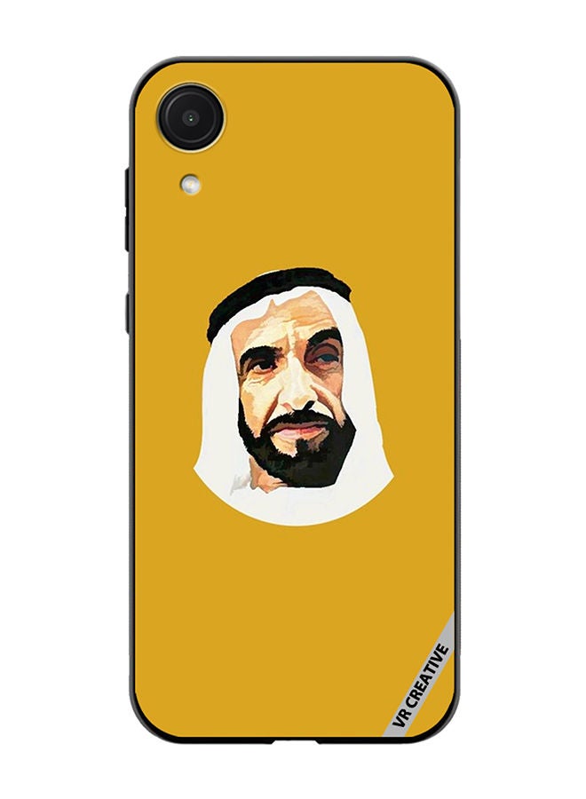 VR CREATIVE Protective Case Cover For Samsung Galaxy A03 Core Sheikh Zayed Bin Sultan Al Nahyan Design Multicolour - Image 1