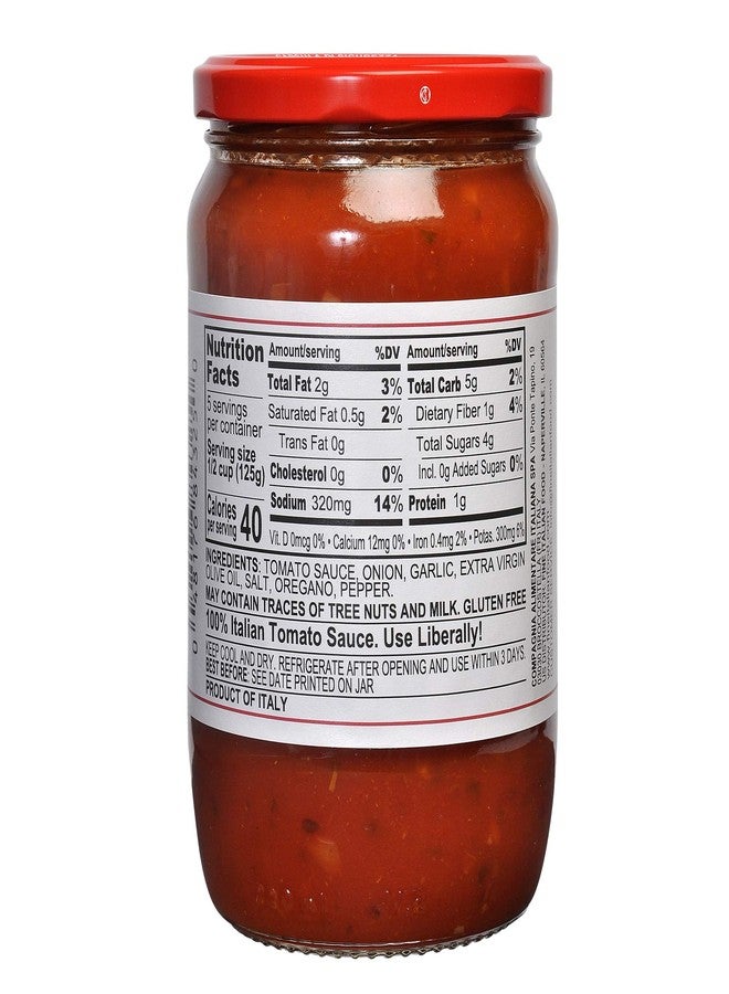 Mantova Italian Marinara Sauce 24 ounce (Pack of 2), 100% Italian Tomatoes, Made with only the finest, Italian ingredients, vegan, no added sugar, non-gmo, gluten free - Image 2