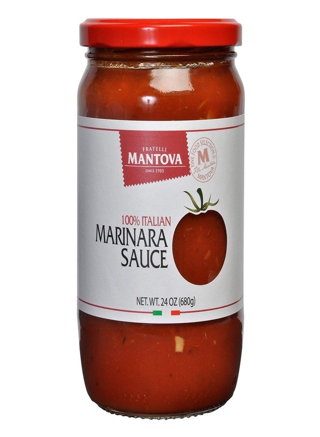 Mantova Italian Marinara Sauce 24 ounce (Pack of 2), 100% Italian Tomatoes, Made with only the finest, Italian ingredients, vegan, no added sugar, non-gmo, gluten free - Image 1