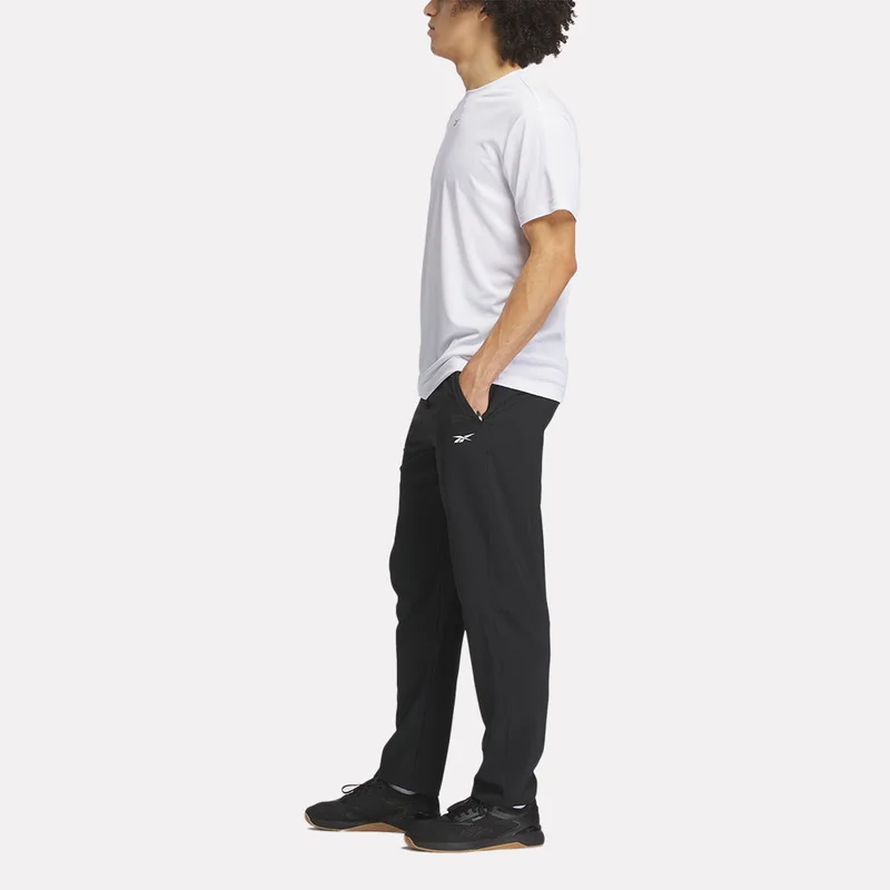 Reebok Black Reebok Identity Train Woven Men's Pant - Black for Men | Best Price UAE