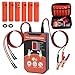 YUANRI Universal Fuel Injector Tester Cleaner Tool Kit 6 Size Cleaning Adapters 8 Pulse Modes Injector Tester 12V5V Output Power Drive 4 Wire Dual Channel DIY Fuel Injector Cleaner Tools - Image 2