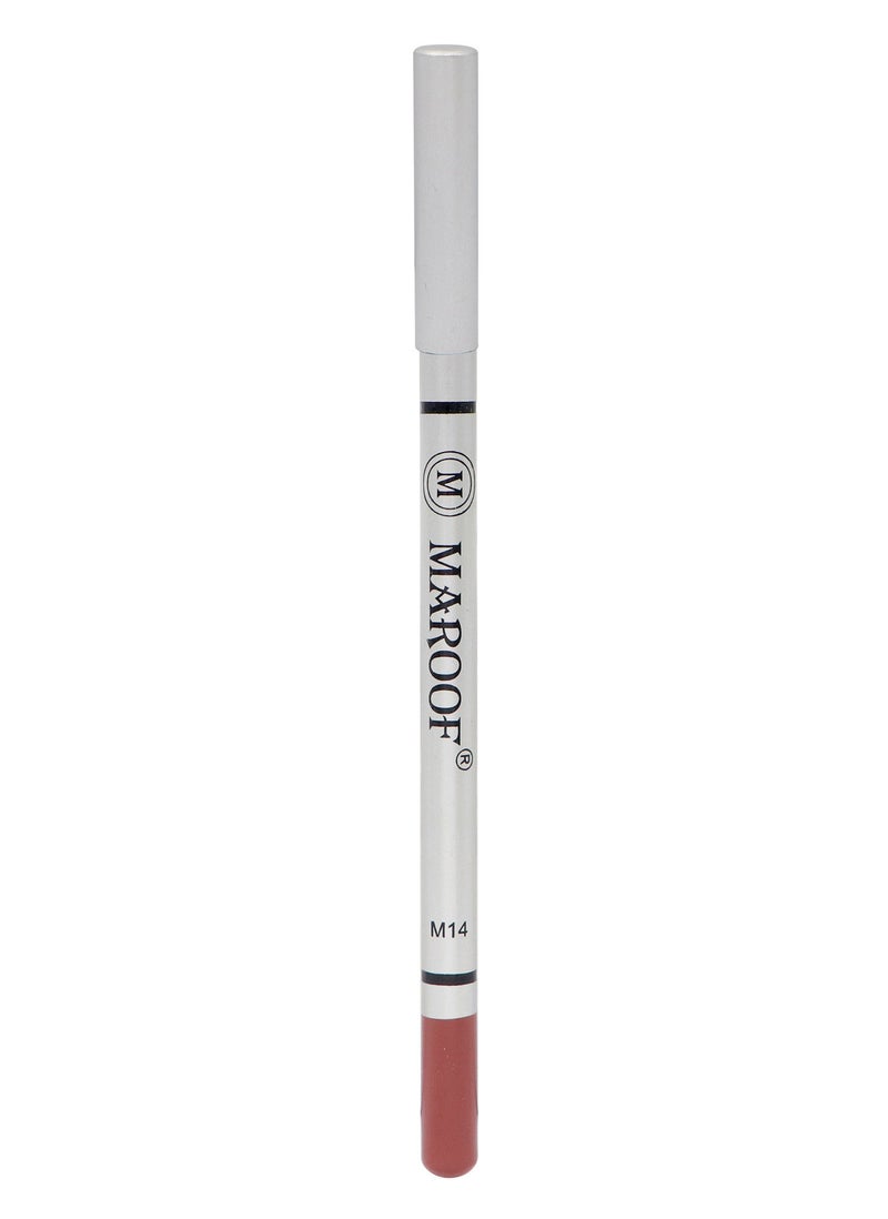 MAROOF Soft Eye and Lip Liner Pencil M14 Nude - Image 1