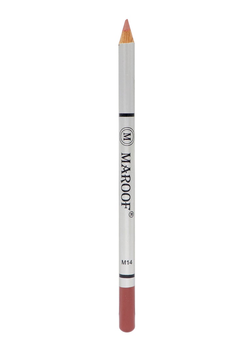 MAROOF Soft Eye and Lip Liner Pencil M14 Nude - Image 3