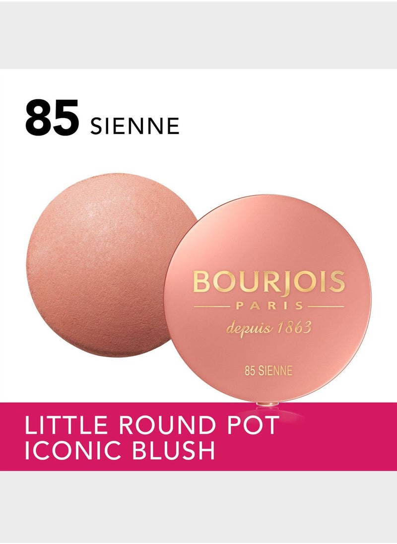 BOURJOIS PARIS - Bourjois Little Round Pot Blusher – 85 – Sienne, 2.5g - Image 1