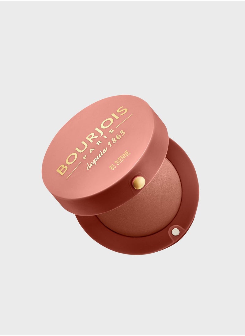 BOURJOIS PARIS - Bourjois Little Round Pot Blusher – 85 – Sienne, 2.5g - Image 1