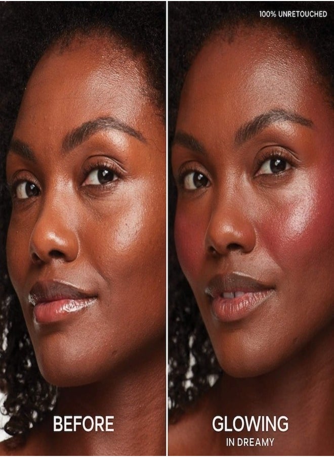 Saie SAIE  Dew  Blush - Lightweight Blendable Liquid Blush, Dreamy - bright berry 11g for a Natural Glow  - Image 4