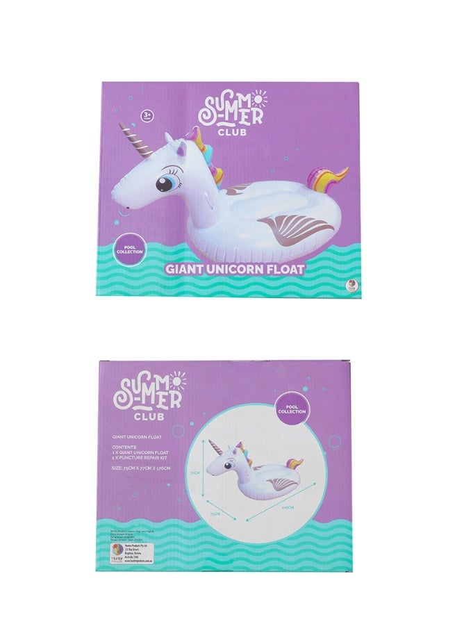 Generic Magical Unicorn Inflatable Pool Float  - Image 3