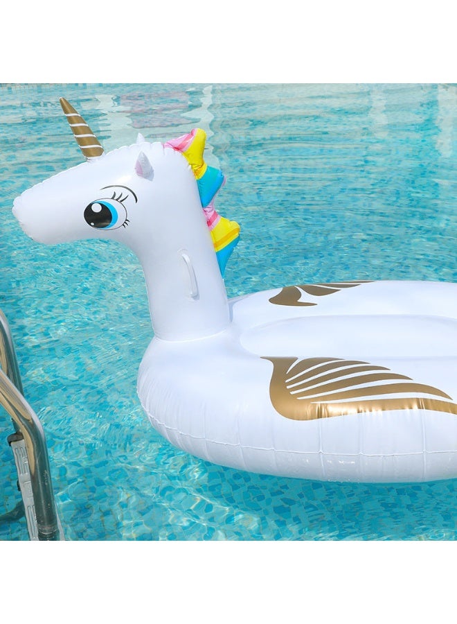 Generic Magical Unicorn Inflatable Pool Float  - Image 2