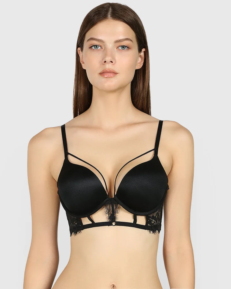 Isla & Evie Isla & Evie Obvious Double Pushup Plunge Bra