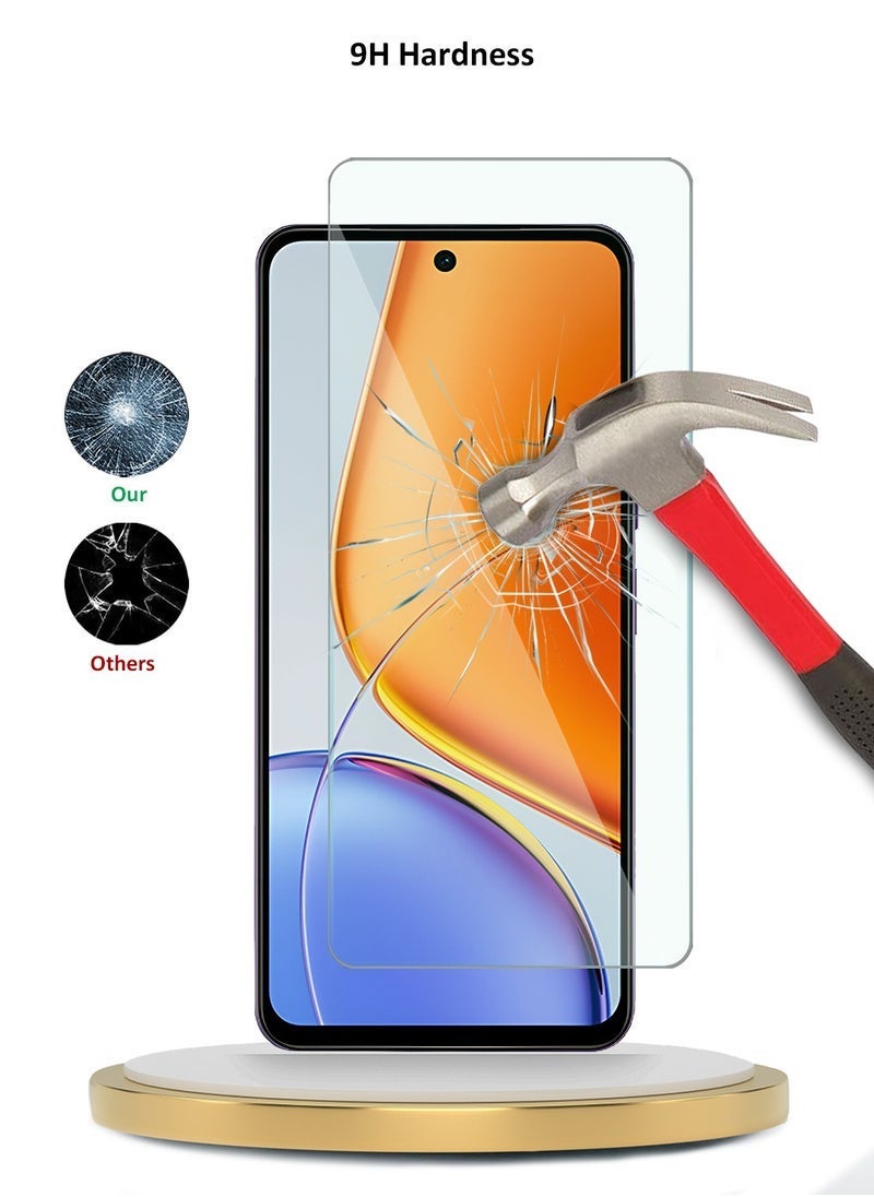 Raxoom Vivo Y39 5G 2025 WTech Premium Series Curved Edges 9H 2.5D Tempered Glass Screen Protector â€“ Ultra-Clear, Scratch-Resistant, Full Coverage, 9H Hardness, Easy Installation, Anti-Fingerprint, Bubble-Free â€“ Clear - Image 2
