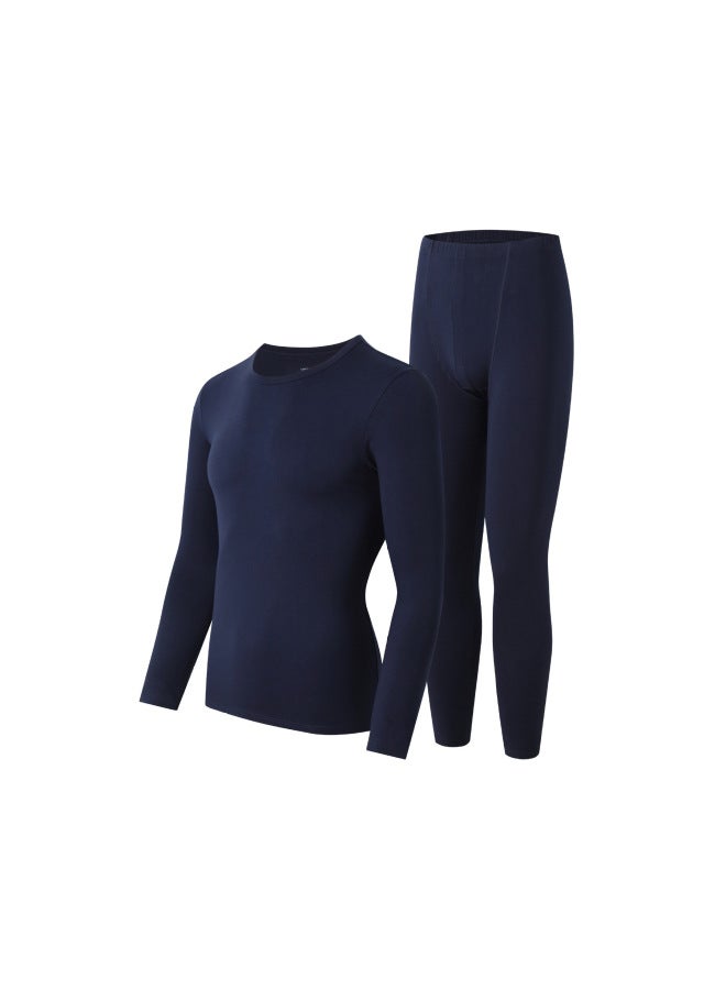 Winter Pure Cotton Thermal Underwear For Men And Women, Solid Color Base Layer, Inner Wear, Warm Underwear Set, Cotton Base Shirt