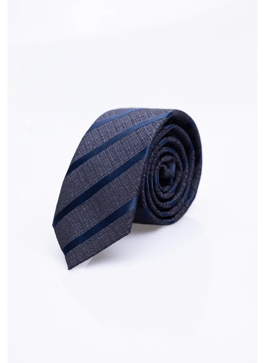 Tudors Fine Patterned Black Men's Tie