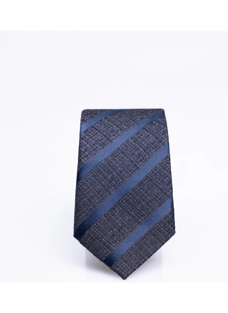 Tudors Fine Patterned Black Men's Tie