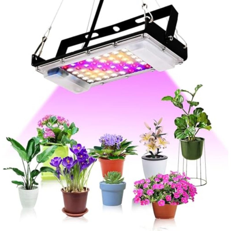 150W Full Spectrum Plant Lamp, Plant Grow Light with Stand, 4 Modes and 6-Level Dimmable, Adjustable Tripod Stand, LED Grow Light for Various Plants Growthbaihuo - Image 4