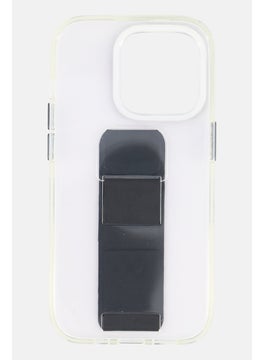 LEVELO iPhone 14 Pro Morphix Clara Gripstand Protective Phone Case, Transparent  - Image 3