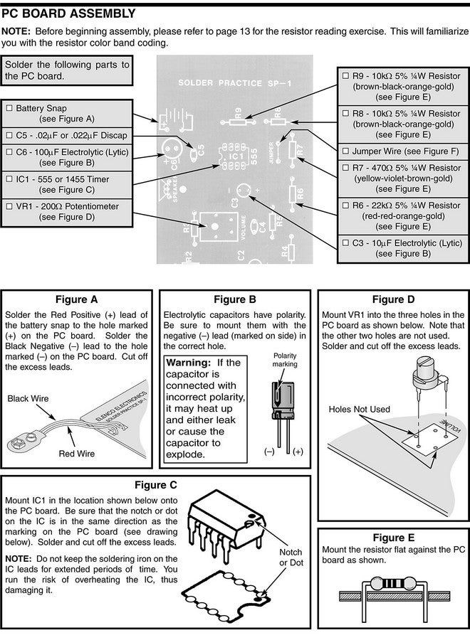 Elenco Practical Soldering Project Kit - Image 4