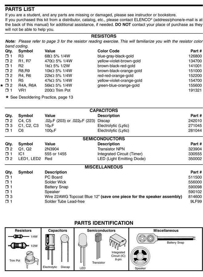 Elenco Practical Soldering Project Kit - Image 3