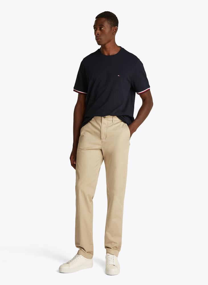 TOMMY HILFIGER Global Stripe Cuff T-Shirt  - Image 4