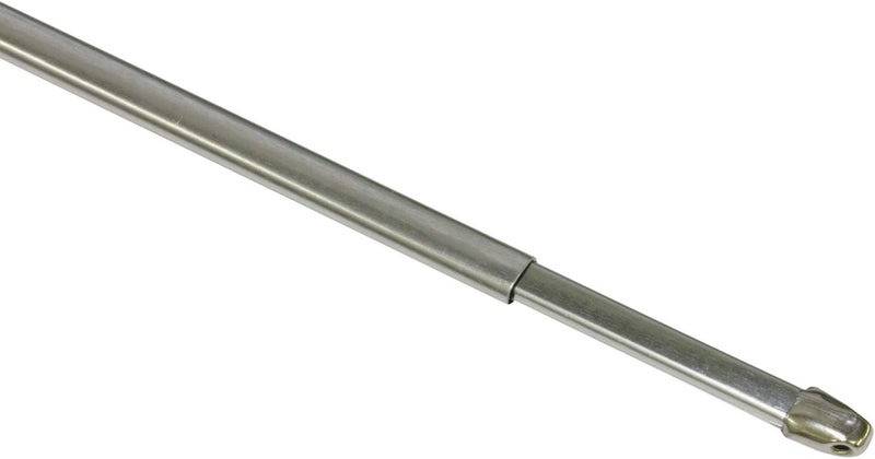Gardinia Curtain Rod, Metal/Plastic, Chrome, 40-65 cm, 1261 - Image 1