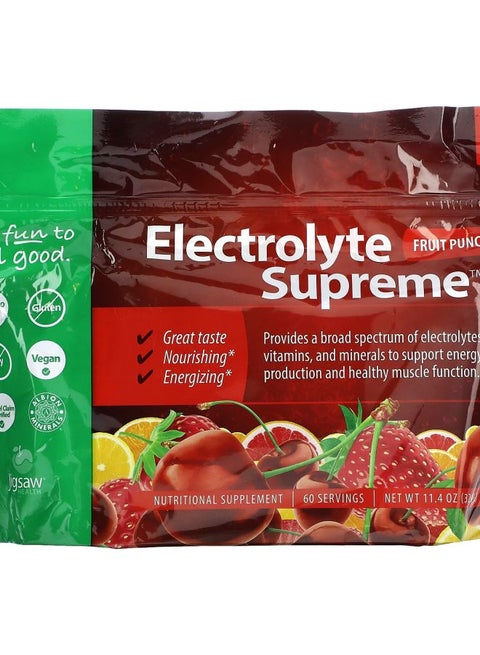 Electrolyte Supreme™ Fruit Punch 60 Packets 5.6 g Each