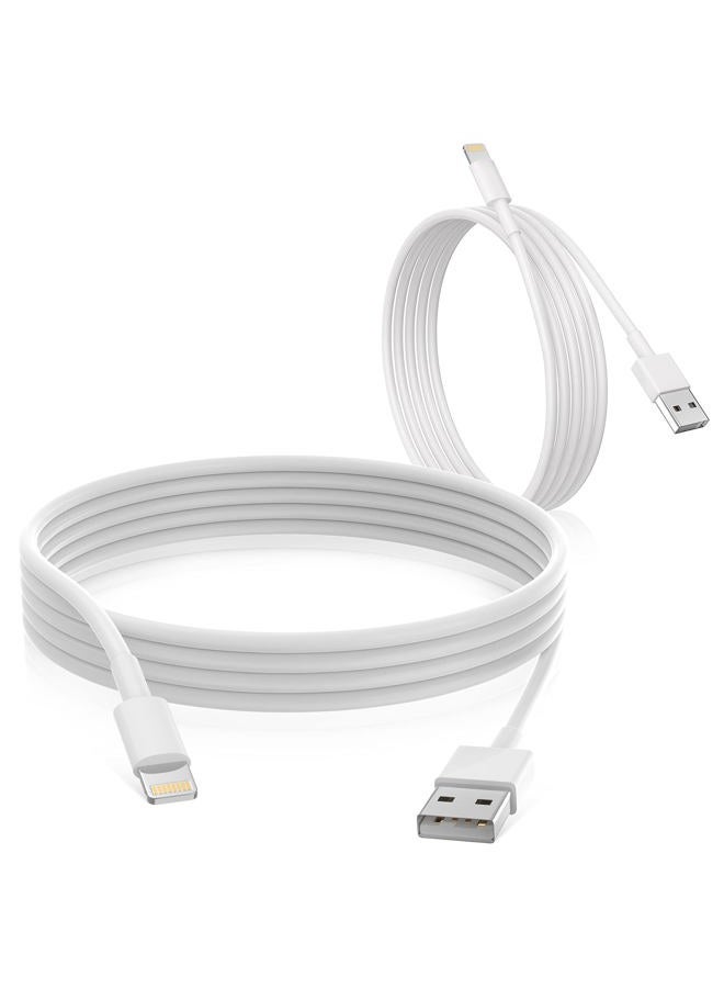 Uzento for iPhone Charger Cord,2 Pack Original USB to Lightning Cable Apple MFI Certified 6 Ft, Fast iPhone Charging Cord for iPhone 11/11Pro/11Max/ X/XS/XR/XS Max/8/7/6/5S/SE - Image 1