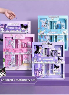 Generic Kuromi student stationery set, school supplies gift box set, suitable for primary school students, including pencils, erasers, pencil sharpeners, etc., back to school season birthday gifts  - Image 5