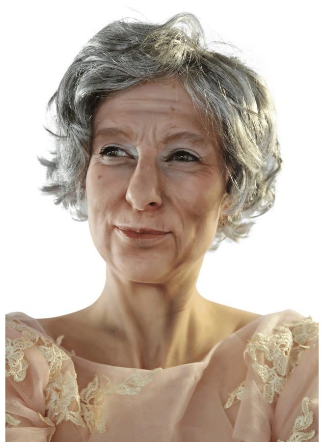 ALLAURA Old Lady Wig - Grandma Wig, Queen Elizabeth Costume, Fits Adults Women - Image 3