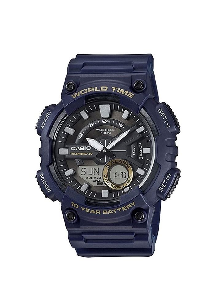 CASIO Men's Watch Digital AEQ-110W-2AVDF - Image 1