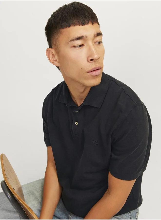 جاك اند جونز Regular Fit Pique Polo