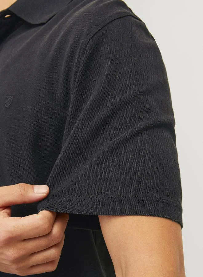JACK & JONES Regular Fit Pique Polo