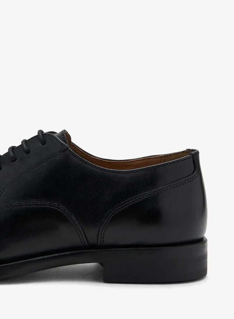 Mango Man Oxford style leather shoe