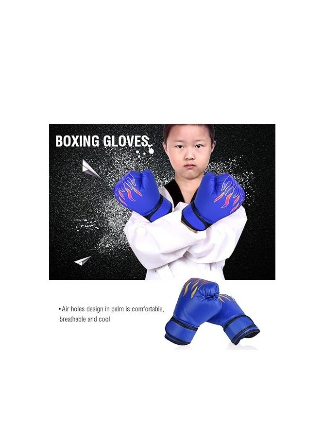 زوج من قفازات الملاكمة للأطفال 39.50 × 9.00 × 22.00 سم / أزرق - Image 4