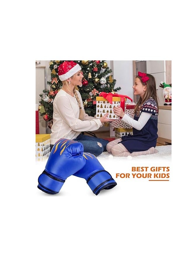 زوج من قفازات الملاكمة للأطفال 39.50 × 9.00 × 22.00 سم / أزرق - Image 5