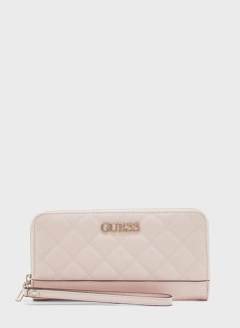 GUESS Illy Large Zip Around Purse