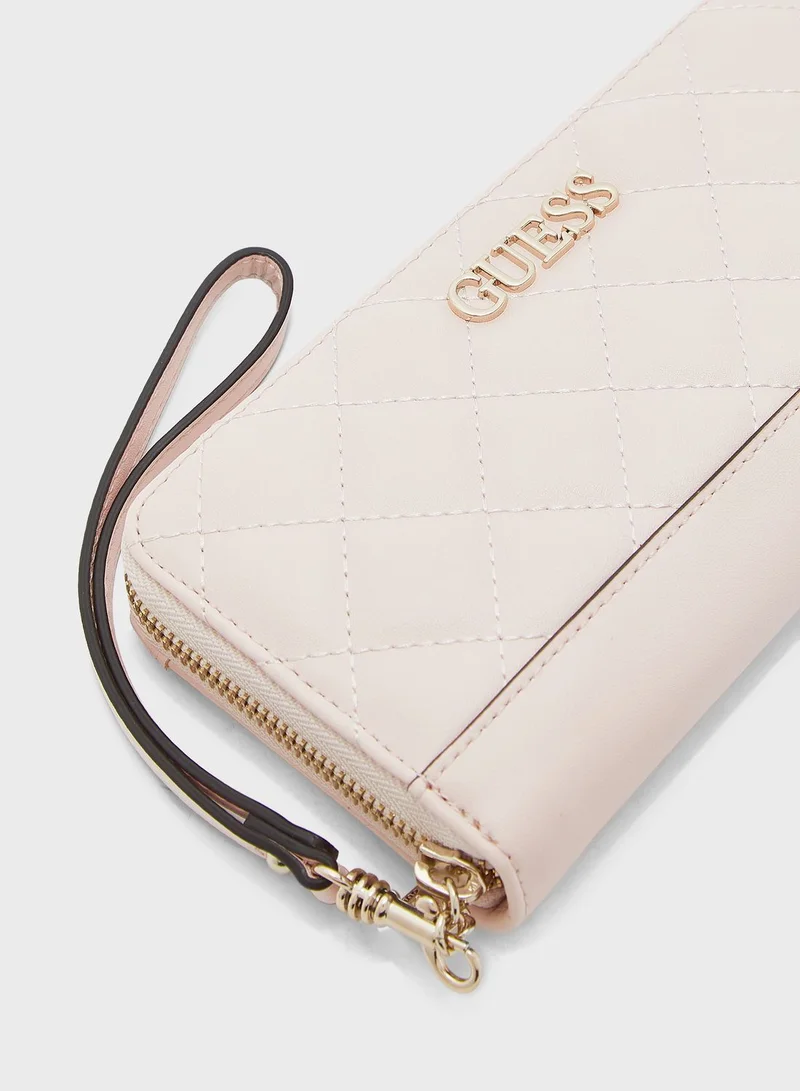 GUESS Illy Large Zip Around Purse