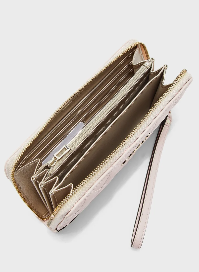 GUESS Illy Large Zip Around Purse