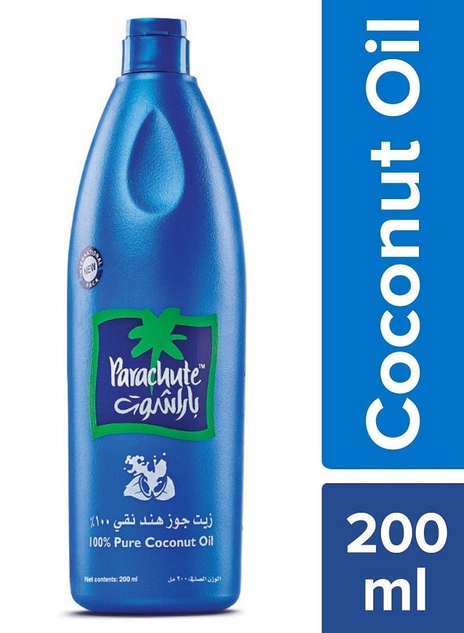 Parachute 100% Pure Coconut Oil 200ml - Image 1