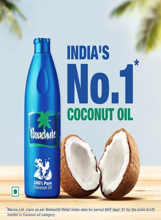 Parachute 100% Pure Coconut Oil 200ml - Image 3