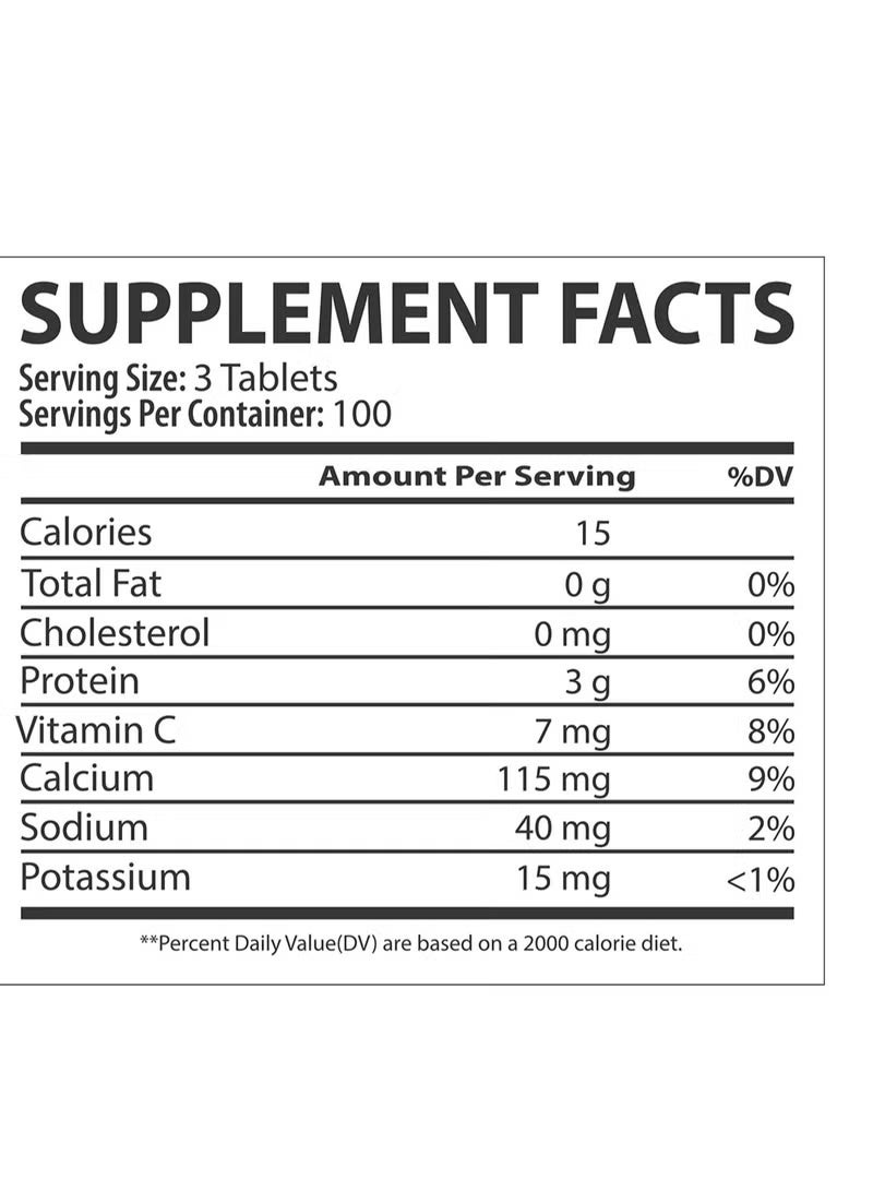 Muscle Rulz 100% BEEF Amino 300 Tablets - Image 2
