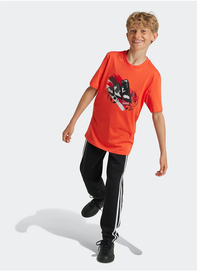 اديداس Youth Logo Train Boy T-Shirt