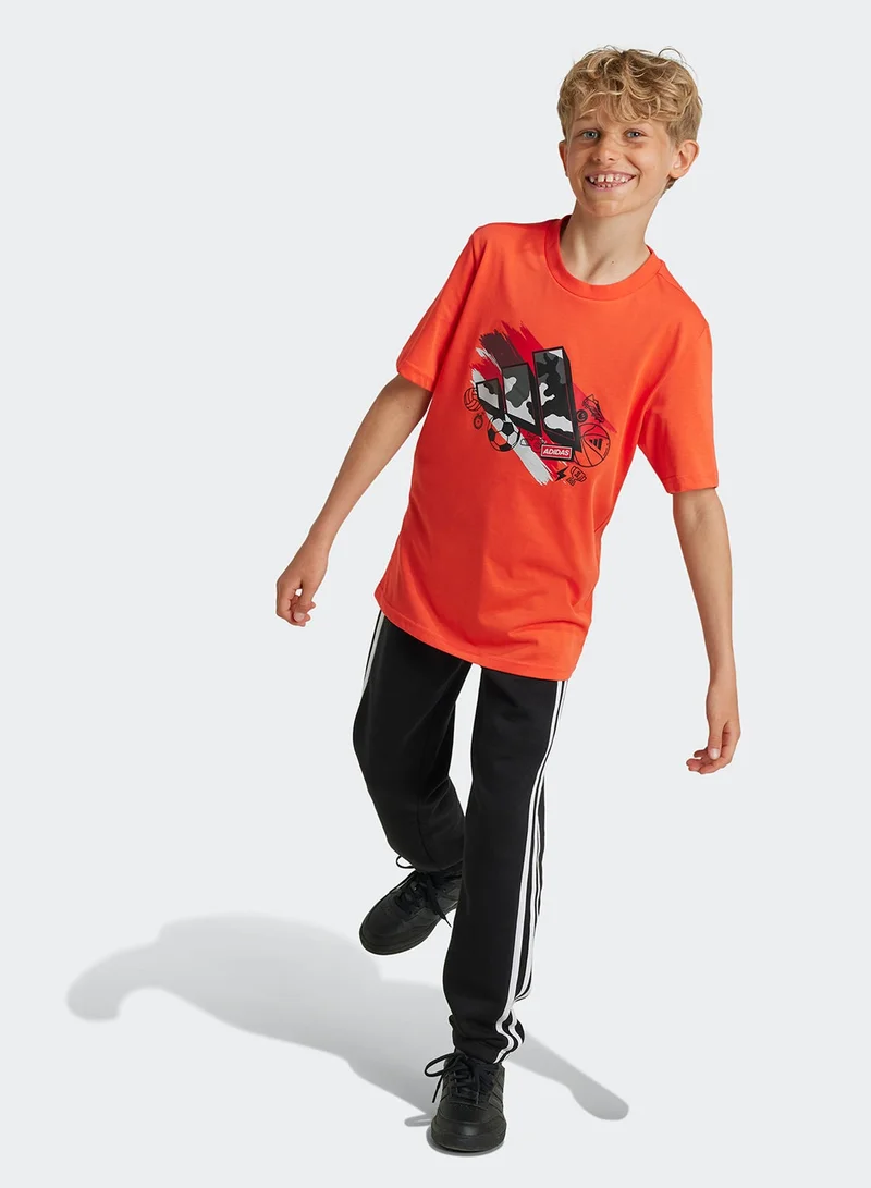 Adidas Youth Logo Train Boy T-Shirt