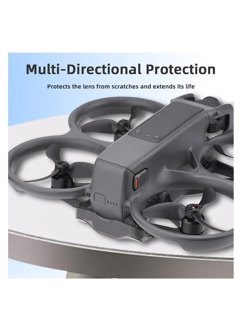 Anti-Scratch Dustproof Lens Cover for DJI AVATA 2 Drone - Translucent Protective Gimbal Cover, Durable PC Material, Easy Installation, Lightweight and Portable - Image 4