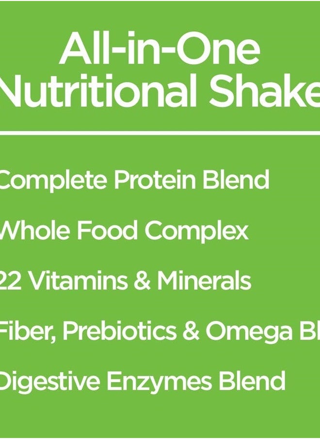 Vegansmart - Naturade Plant Based Vegan Protein Powder - All-in-One Nutritional Shake Protein Blend - Gluten Free & Non-GMO - Chai (15 Servings) - Image 1