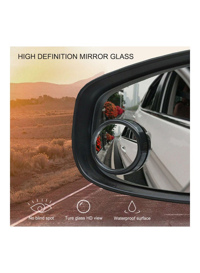 نيبمينينت مجموعة زجاجات ذات زاوية واسعة للنقط العمياء لمرآة السيارة مكونة من قطعتين - Image 4